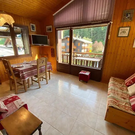4 Pers. Proche Patinoire Et Pistes, Parking, Menage Inclus, Navette A Proximite - Fr-1-241-157 Apartment Le Grand-Bornand